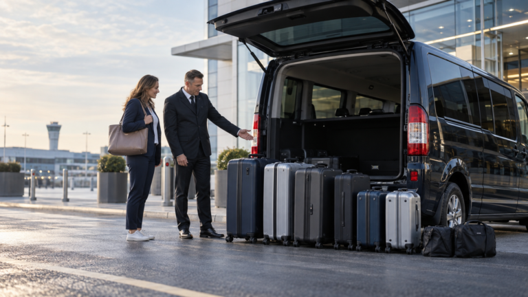 Will Your Group and Luggage Fit? An Airport Minibus Size Guide