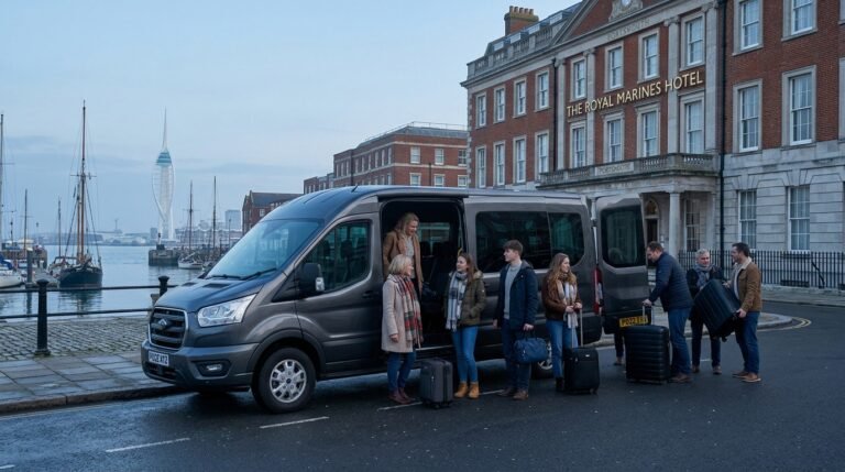 Portsmouth to Gatwick for Groups: Timings, Luggage and Costs