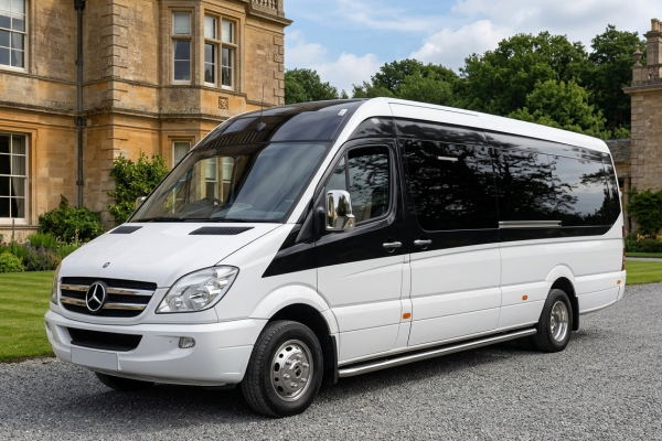 11 Seater Minibus Hire with Driver in the UK