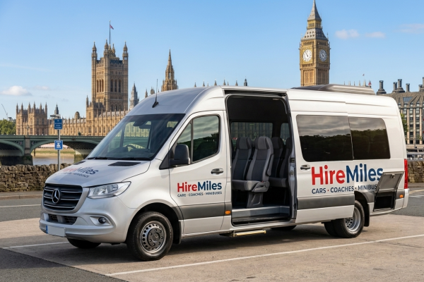 12 Seater Minibus Hire in the UK