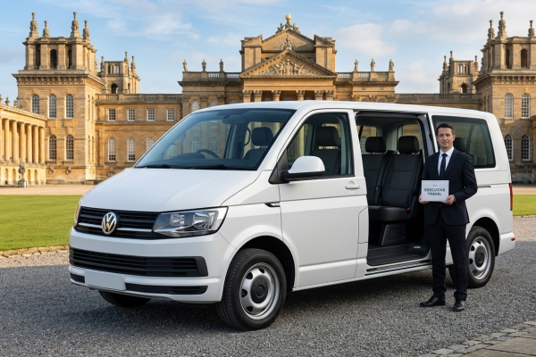 9 Seater Minibus Hire with Driver in the UK
